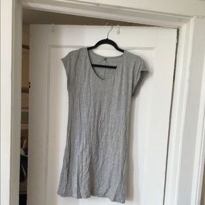 Uniqlo Gray Midi Dress